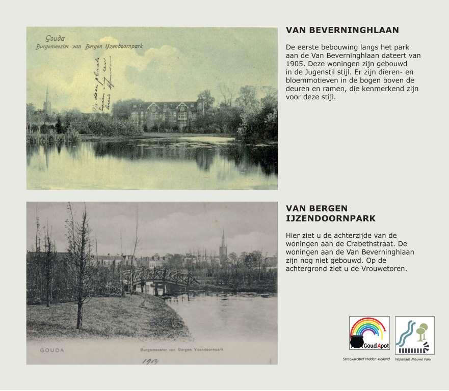 Van Beverninghlaan en  Van Bergen IJzendoornpark